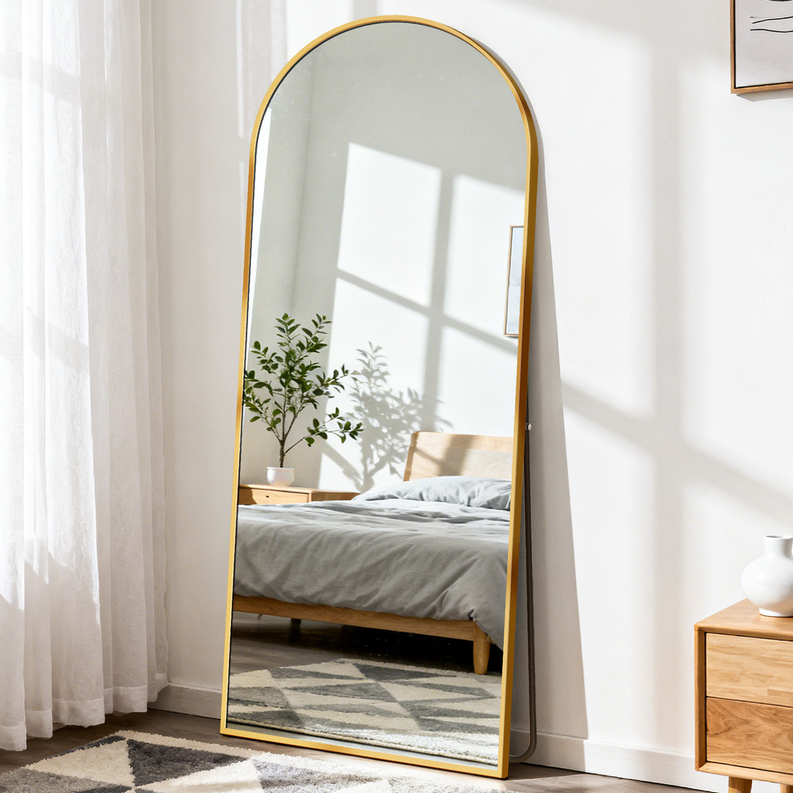 Home Bathroom Mirror - กระจกเงาเต็มตัว JHK ขนาด 56