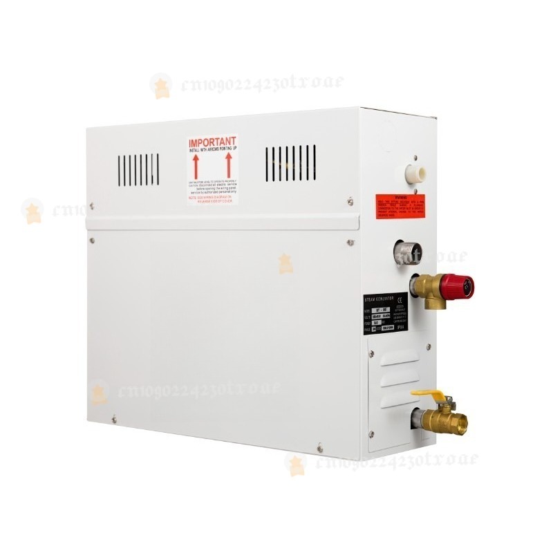 Home Bathroom Spa - เครื่องกำเนิดไฟฟ้าสปา 4.5KW 220V/380V สำหรับฝักบัวอาบน้ำที่บ้านและห้องซาวน่าพร้อมตัวควบคุมดิจิตอล เครื่องอบไอน้ำสปา