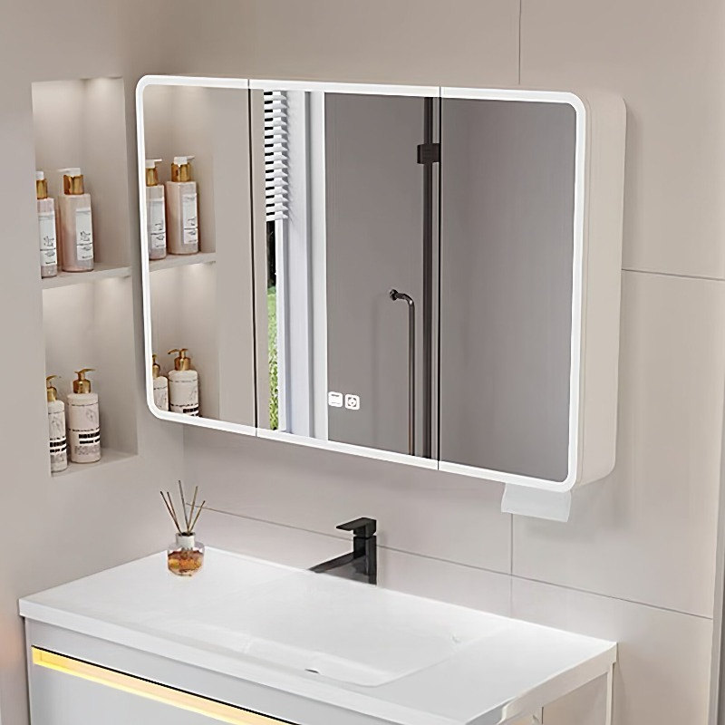 Home Bathroom Cabinets - ตู้ห้องน้ำราคาประหยัด สไตล์จีน ตกแต่งภายใน แฟชั่นหรูหรา น่ารัก ตู้เก็บของทันสมัย
