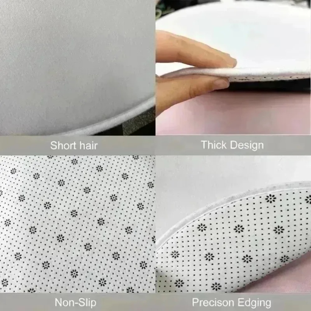 พรมลายดอกกุหลาบไล่เฉดสี 2 มิติ - Home Bathroom Cleaning Machine บทวิจารณ์และราคา
