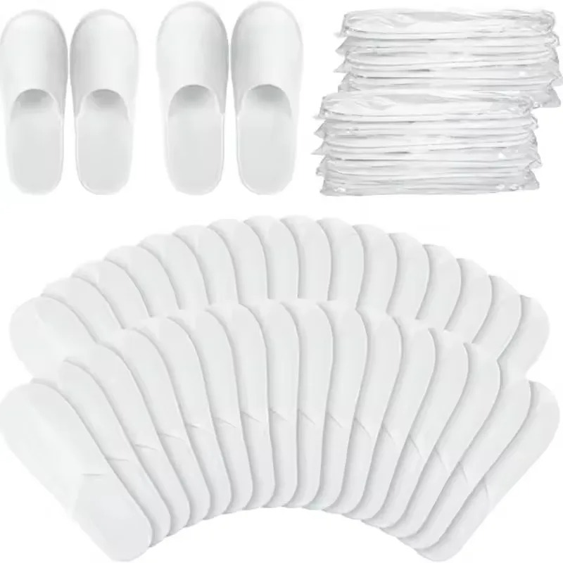 รองเท้าแตะโรงแรมสีขาว 40 คู่ ร - Home Bathroom Spa บทวิจารณ์และราคา