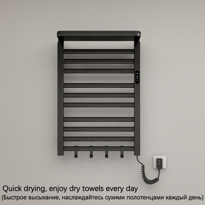 ราวแขวนผ้าเช็ดตัวไฟฟ้าในห้องน้ - Towel Warmer Electric บทวิจารณ์และราคา