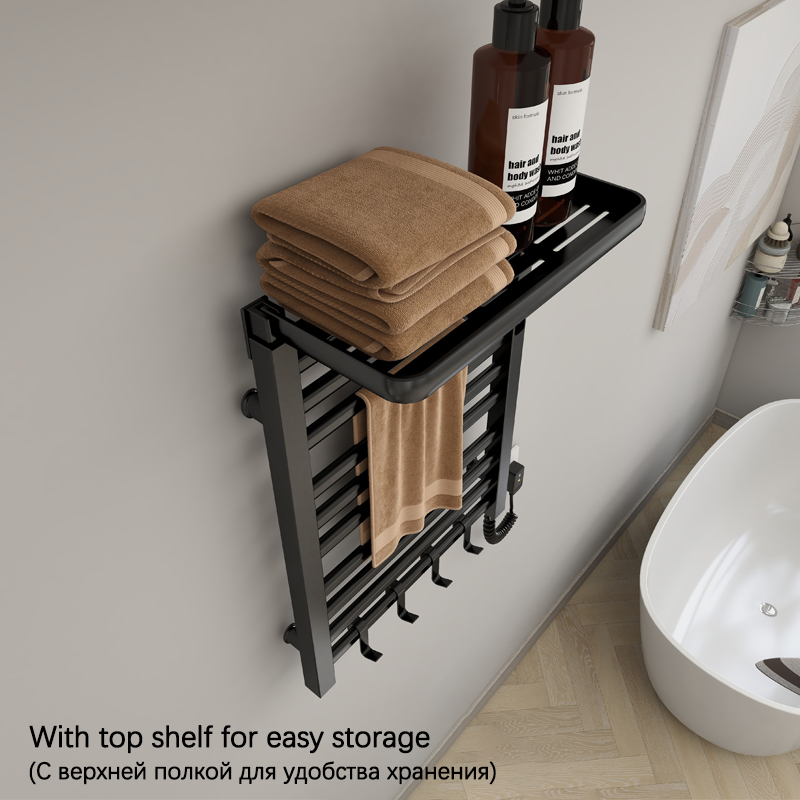 ราวแขวนผ้าเช็ดตัวไฟฟ้าในห้องน้ - Towel Warmer Electric บทวิจารณ์และราคา