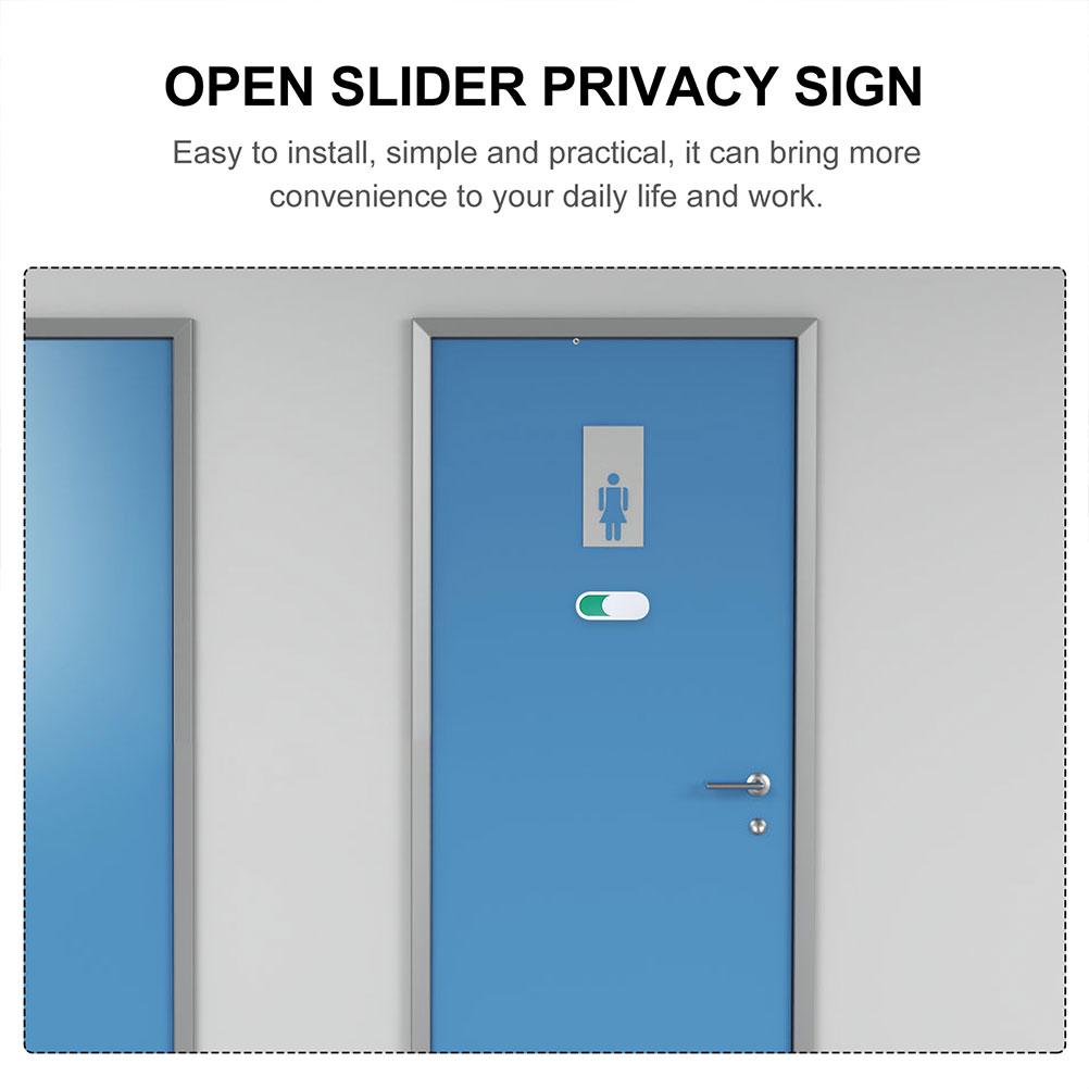 ป้ายว่างครอบครอง Slider Distur - Home Bathroom Occupied Sign บทวิจารณ์และราคา