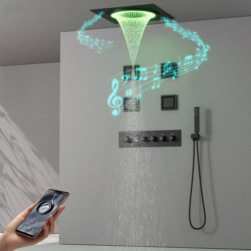 ชุดฝักบัว LED อัจฉริยะ พร้อมระ - Home Bathroom Spa บทวิจารณ์และราคา