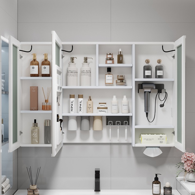ตู้เสื้อผ้าขนาดใหญ่ ตู้เก็บของ - Home Bathroom Cabinets บทวิจารณ์และราคา