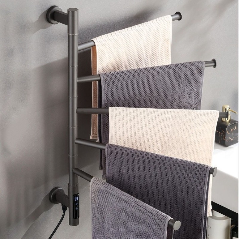 ที่แขวนผ้าเช็ดตัวแบบหมุนได้ สแ - Towel Warmer Electric บทวิจารณ์และราคา