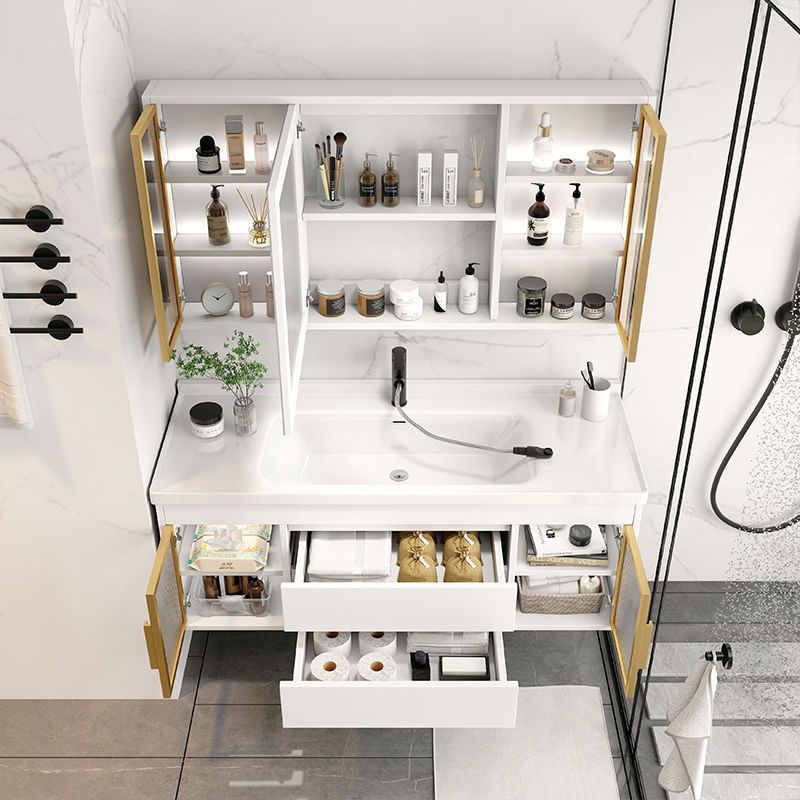 ตู้ห้องน้ำพร้อมอ่างล้างหน้าแบบ - Home Bathroom Cabinets บทวิจารณ์และราคา