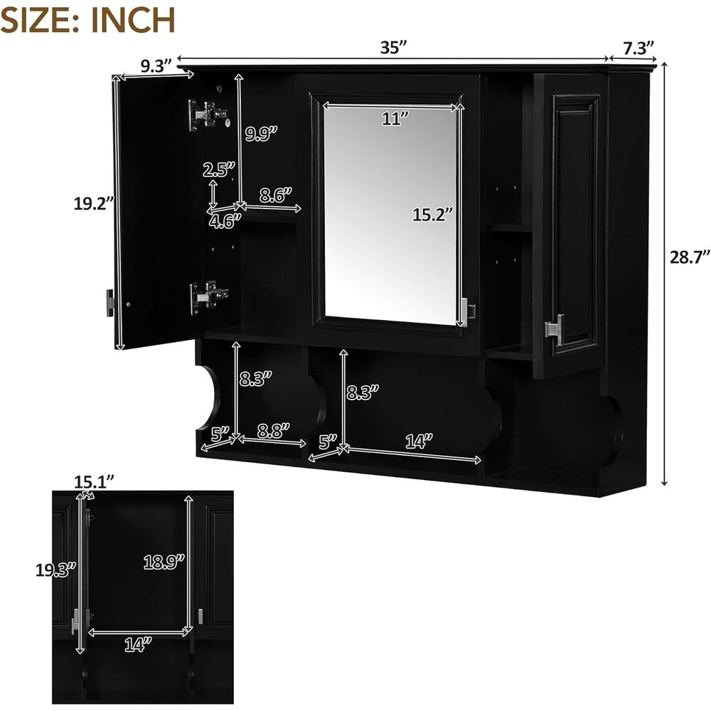 ตู้ติดผนังห้องน้ำพร้อมกระจก, ต - Home Bathroom Mirror บทวิจารณ์และราคา