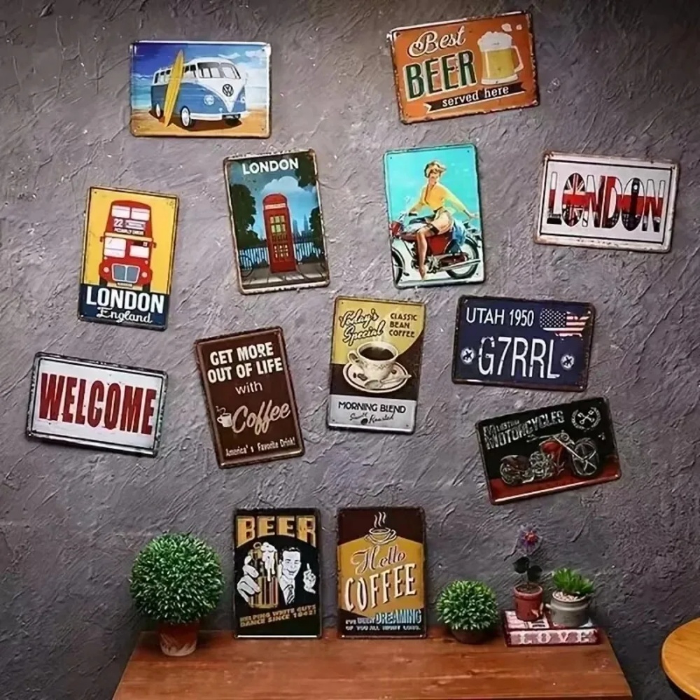 CIFBUY วินเทจ ฟันนี่ แคท อะลูม - Home Bathroom Wall Art บทวิจารณ์และราคา