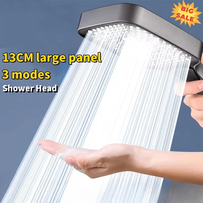 ฝักบัวแผงขนาดใหญ่ 13 ซม. แรงดั - Home Bathroom Upgrades บทวิจารณ์และราคา