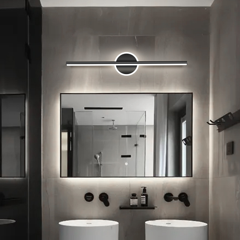 โมเดิร์นโคมไฟกระจก LED 40/55 ซ - Home Bathroom Mirror บทวิจารณ์และราคา