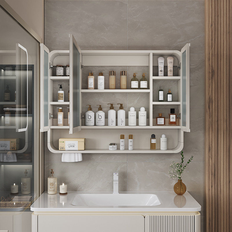 ออแกไนเซอร์ กระจก ตู้ห้องน้ำ ช - Home Bathroom Mirror บทวิจารณ์และราคา