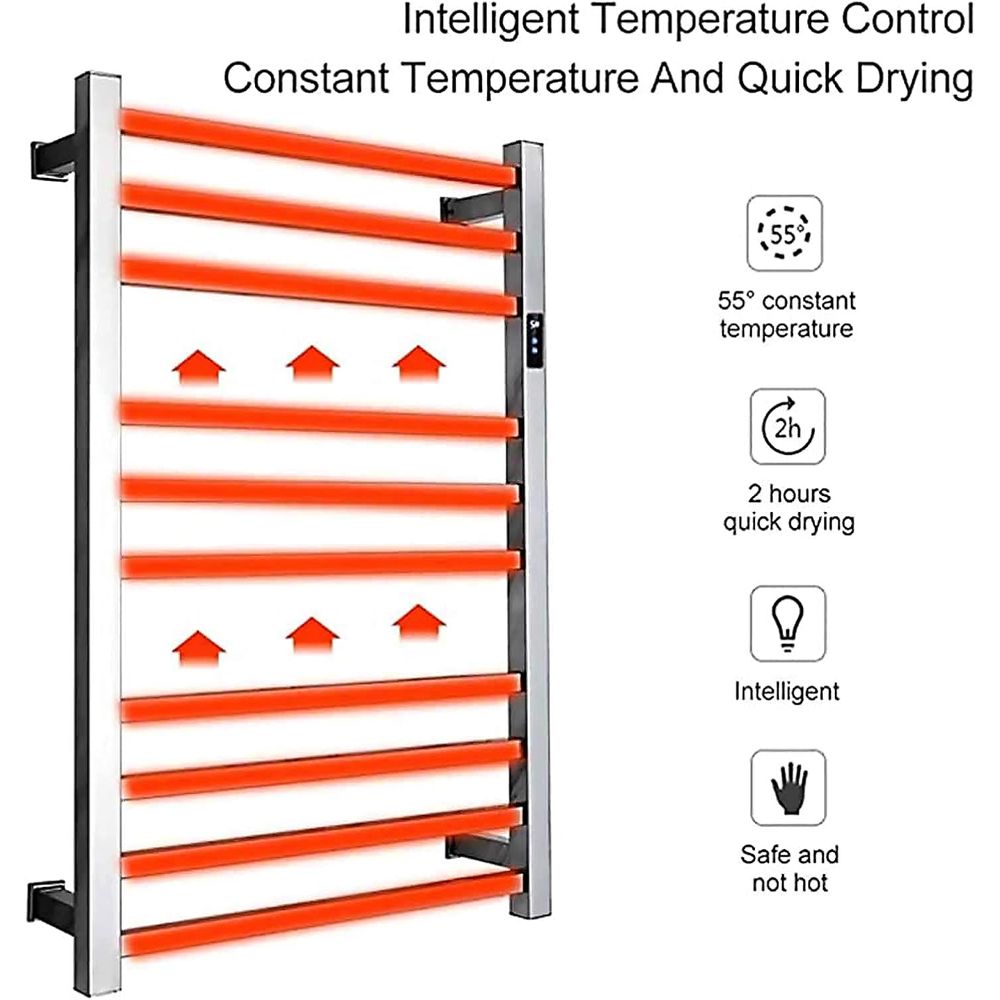 เครื่องทำความร้อนผ้าขนหนูไฟฟ้า - Towel Warmer Electric บทวิจารณ์และราคา