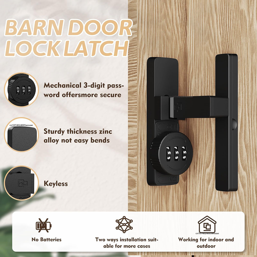 Security Barn ประตูล็อค 3 หลัก - Home Bathroom Cabinets บทวิจารณ์และราคา