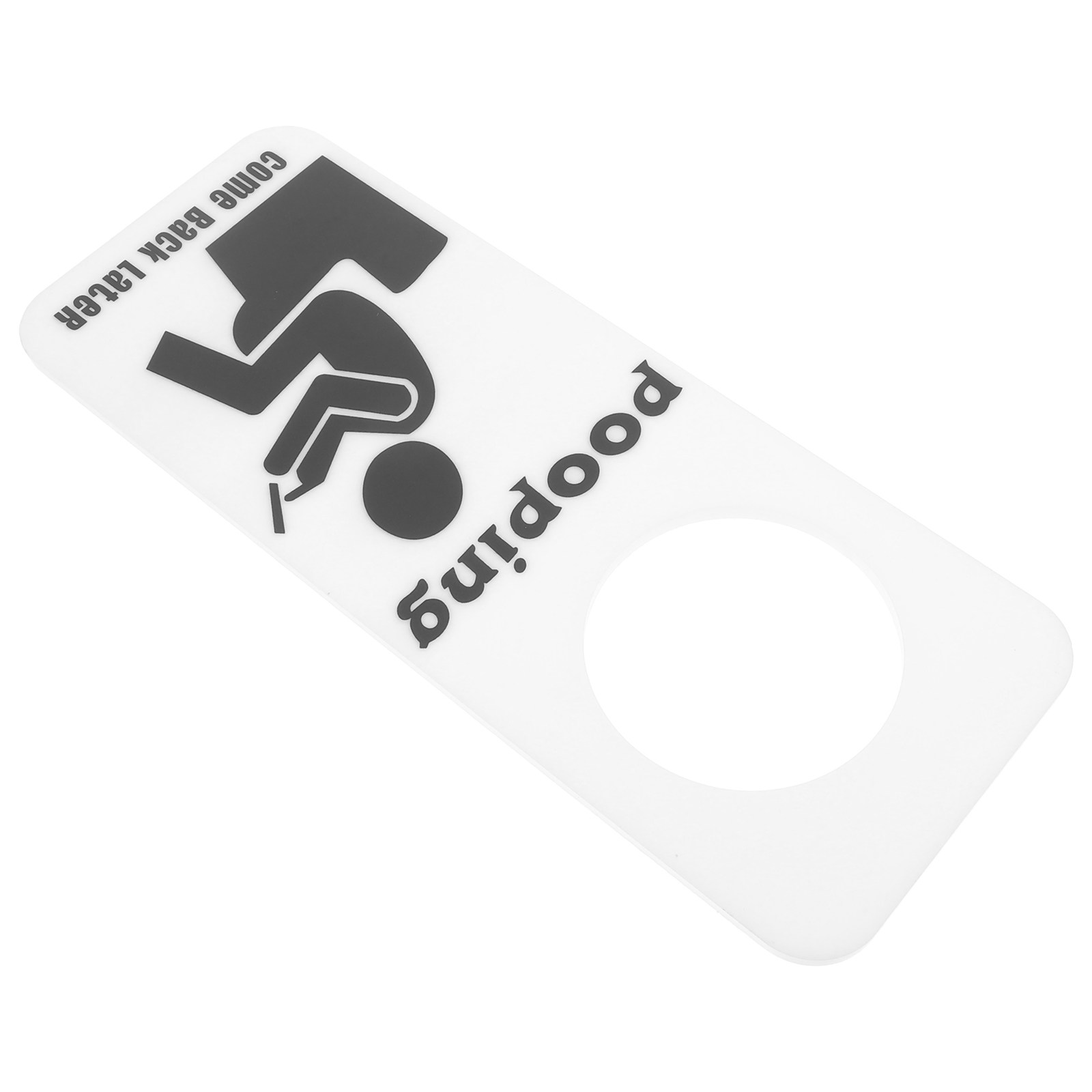 ป้ายห้องน้ำแบบตลก ป้ายแขวนประต - Home Bathroom Occupied Sign บทวิจารณ์และราคา
