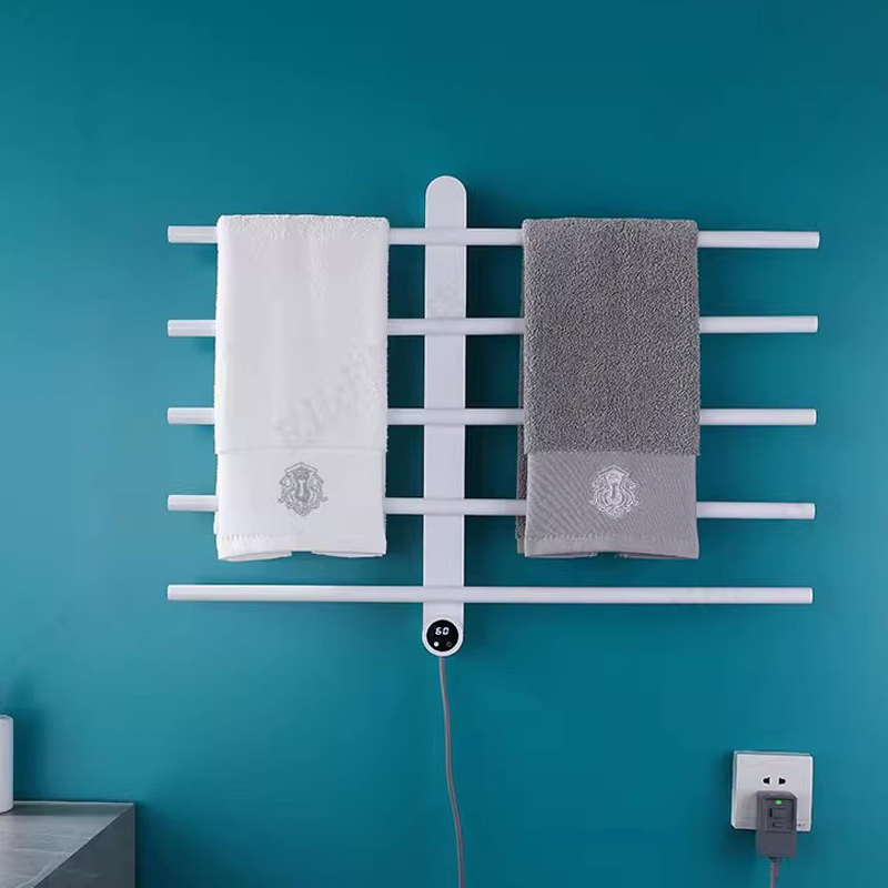 อุปกรณ์ห้องน้ํา Brushed Gold ผ - Towel Warmer Electric บทวิจารณ์และราคา
