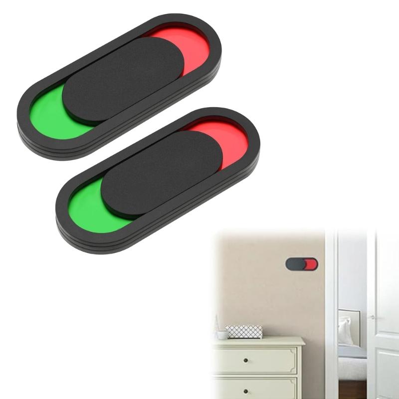 2pcs ว่างสถานะประตูที่ครอบครอง - Home Bathroom Occupied Sign บทวิจารณ์และราคา