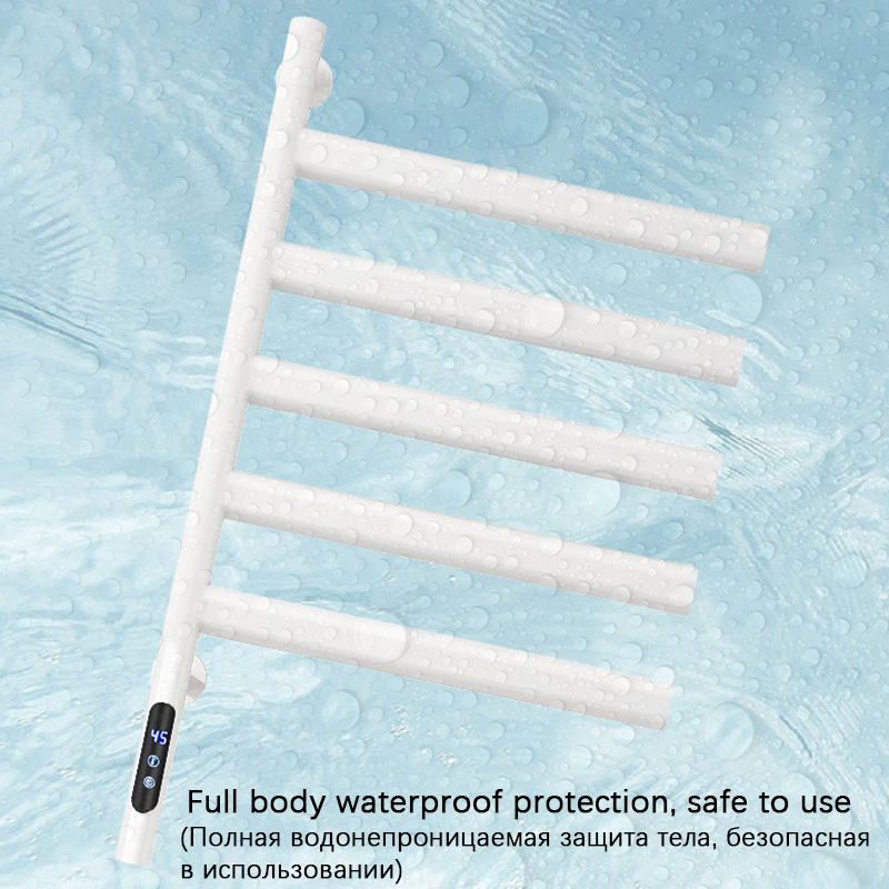 สีดํา/สีขาว/สีเทาไฟฟ้า Heated  - Towel Warmer Electric บทวิจารณ์และราคา
