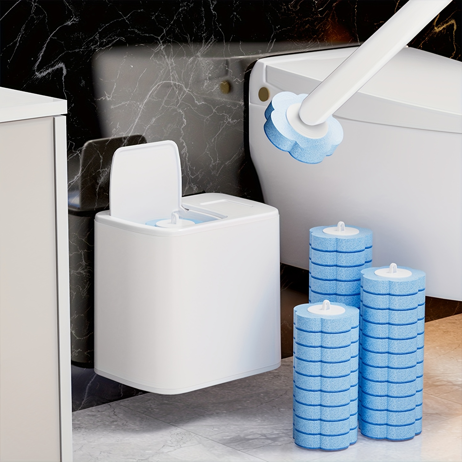 แปรงขัดห้องน้ำพร้อมชุดหัวเปลี่ - Home Bathroom Upgrades บทวิจารณ์และราคา