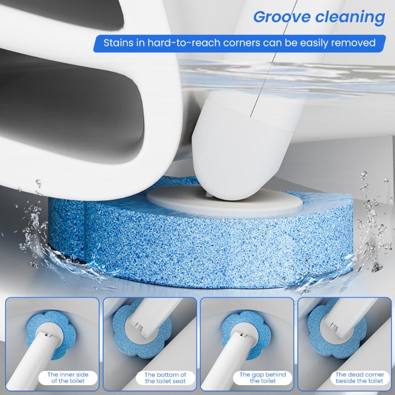 แปรงขัดห้องน้ำพร้อมชุดหัวเปลี่ - Home Bathroom Upgrades บทวิจารณ์และราคา