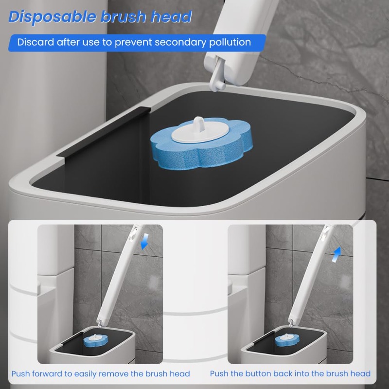 แปรงขัดห้องน้ำพร้อมชุดหัวเปลี่ - Home Bathroom Upgrades บทวิจารณ์และราคา