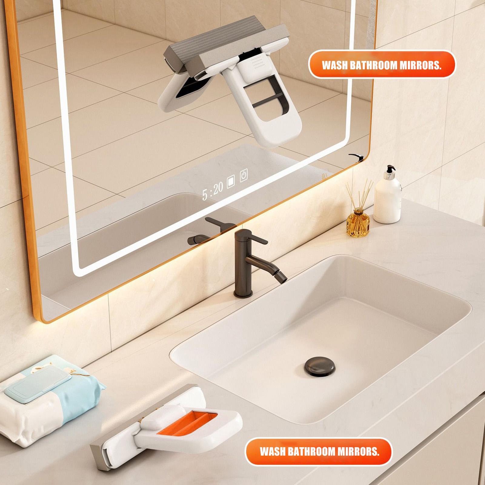 ไม้ถูพื้นแบบพับได้สำหรับโต๊ะทำ - Home Bathroom Cleaning Machine บทวิจารณ์และราคา