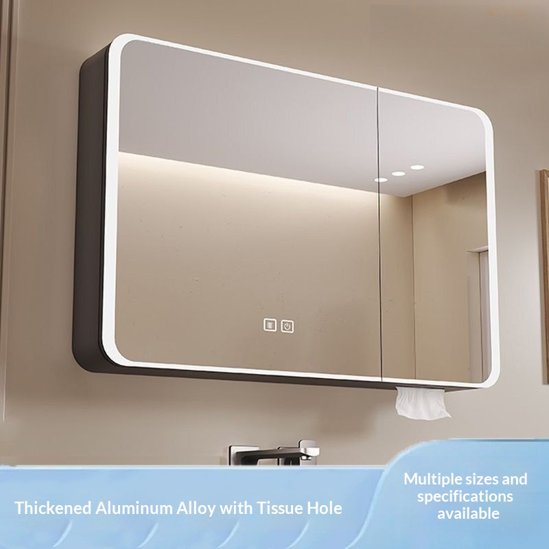 ตู้กระจกห้องน้ำ LED อัจฉริยะติ - Home Bathroom Mirror บทวิจารณ์และราคา