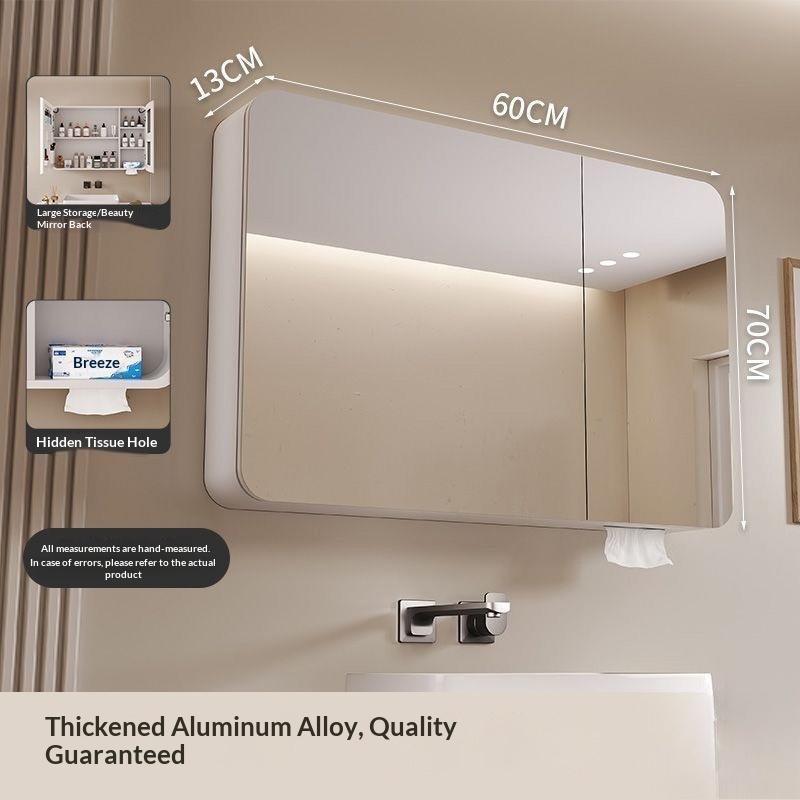 ตู้กระจกห้องน้ำ LED อัจฉริยะติ - Home Bathroom Mirror บทวิจารณ์และราคา