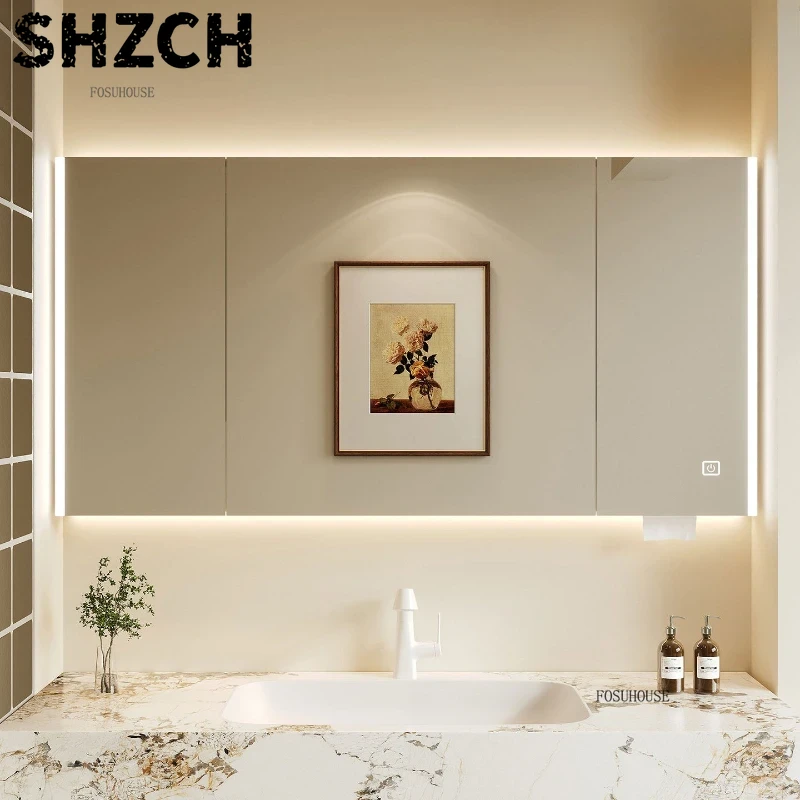 กระจกห้องน้ำแบบหนาทันสมัยพร้อม - Home Bathroom Mirror บทวิจารณ์และราคา