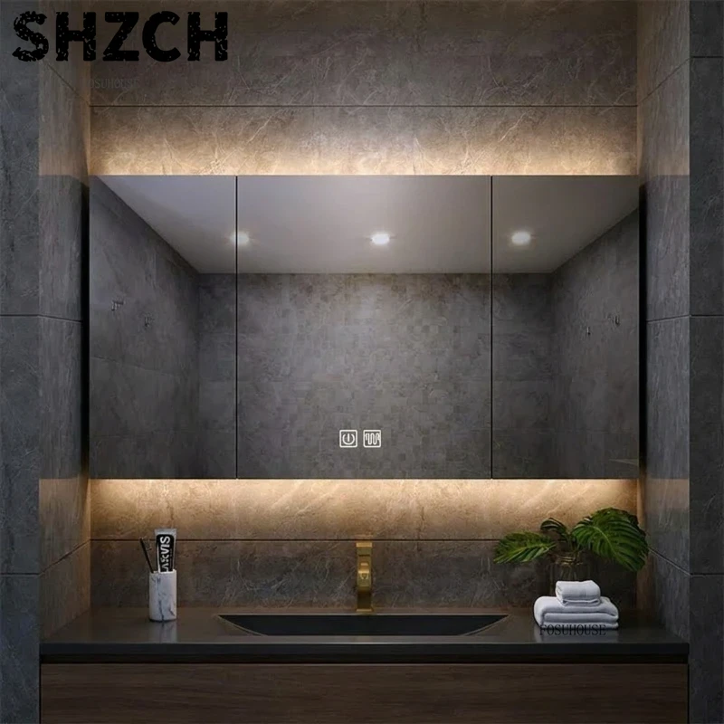 กระจกห้องน้ำแบบหนาทันสมัยพร้อม - Home Bathroom Mirror บทวิจารณ์และราคา