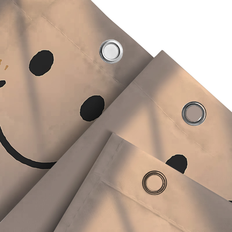 ม่านอาบน้ําดีไซน์หน้ายิ้มน่ารั - Home Bathroom Upgrades บทวิจารณ์และราคา