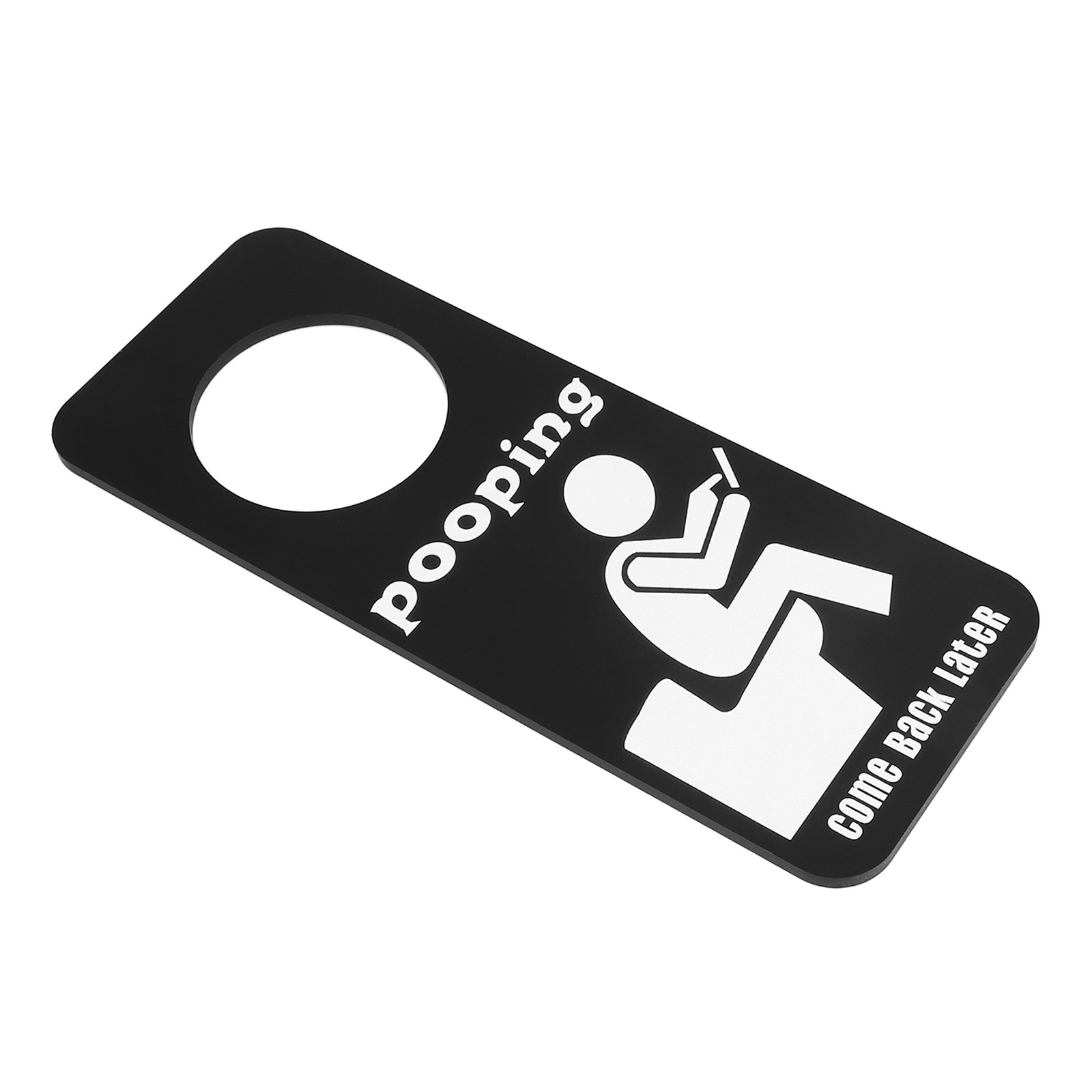 ป้ายแขวนประตูห้องน้ำแบบใส แสดง - Home Bathroom Occupied Sign บทวิจารณ์และราคา