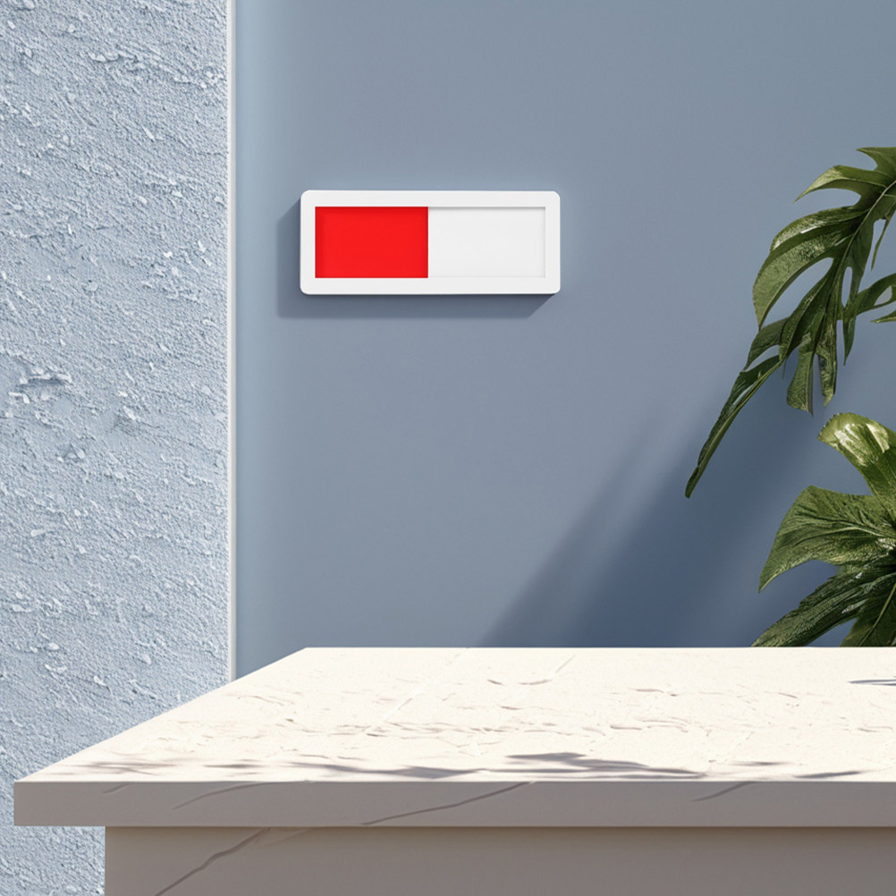 ป้ายสไลเดอร์แสดงสถานะความเป็นส - Home Bathroom Occupied Sign บทวิจารณ์และราคา