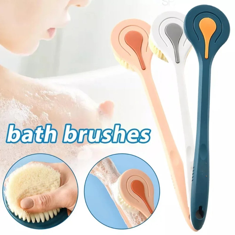 แปรงอาบน้ำด้ามยาวขนนุ่ม 1 ชิ้น - Home Bathroom Cleaning Machine บทวิจารณ์และราคา