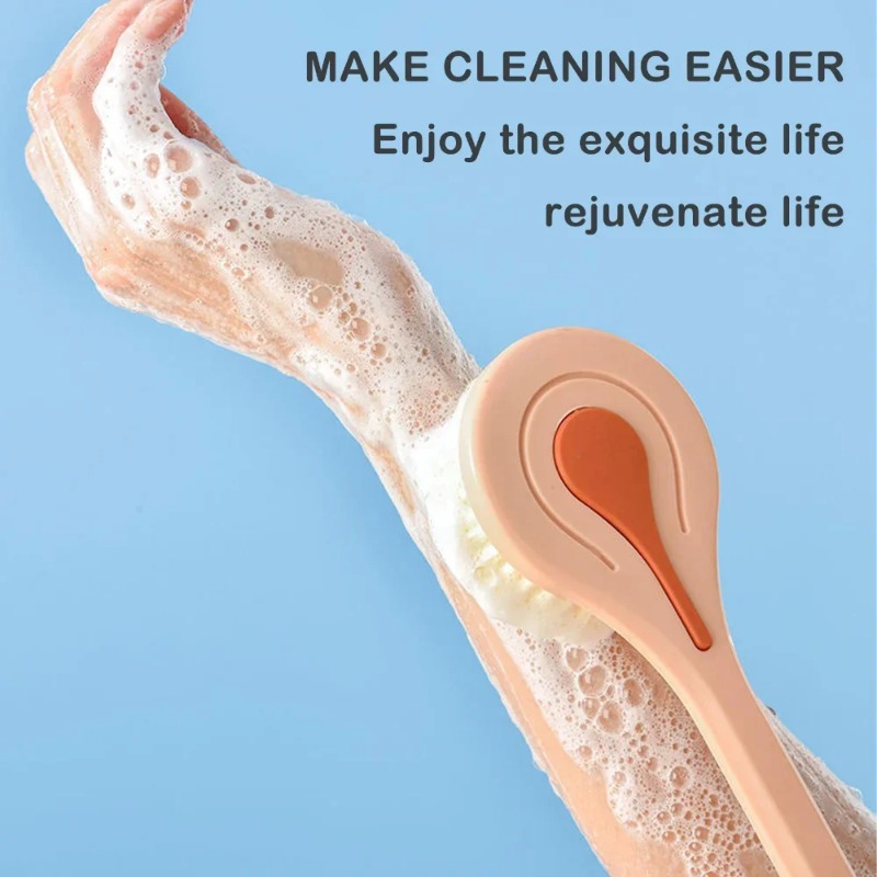 แปรงอาบน้ำด้ามยาวขนนุ่ม 1 ชิ้น - Home Bathroom Cleaning Machine บทวิจารณ์และราคา