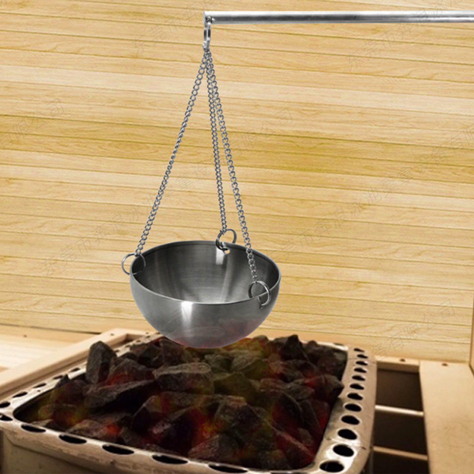 สแตนเลสซาวน่าชาม Aroma ชามถ้วย - Home Bathroom Sauna บทวิจารณ์และราคา