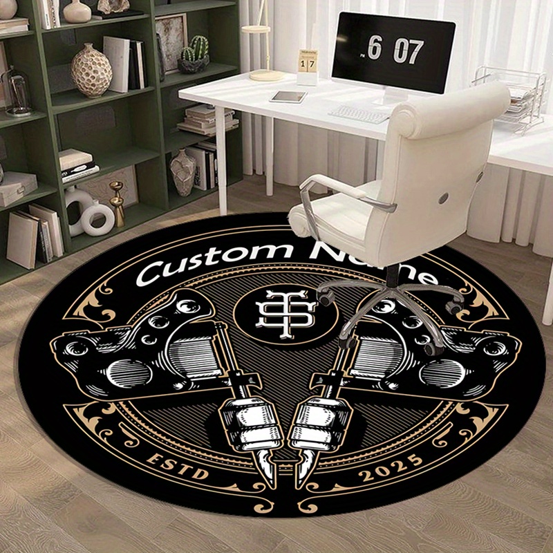พรมปูพื้นลายเครื่องสักวินเทจแบ - Home Bathroom Name บทวิจารณ์และราคา