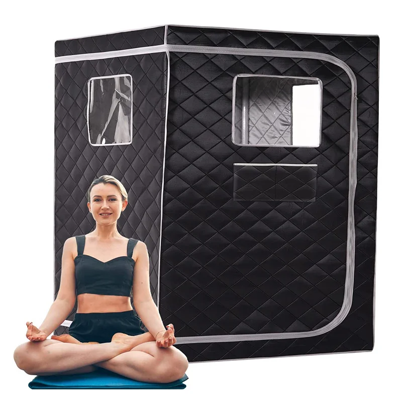 ซาวน่าไอน้ําแบบพกพาเต็นท์ 2 คน - Home Bathroom Sauna บทวิจารณ์และราคา