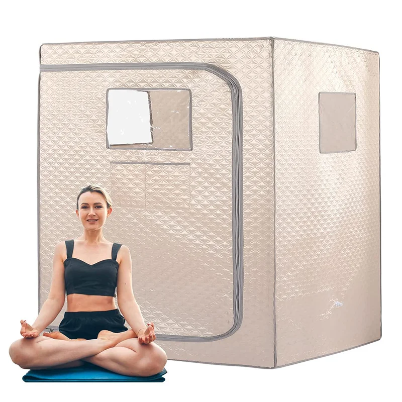 ซาวน่าไอน้ําแบบพกพาเต็นท์ 2 คน - Home Bathroom Sauna บทวิจารณ์และราคา