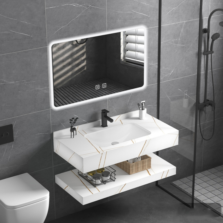 ตู้ห้องน้ำแบบแขวนผนังสองชั้น ท - Home Bathroom Cabinets บทวิจารณ์และราคา