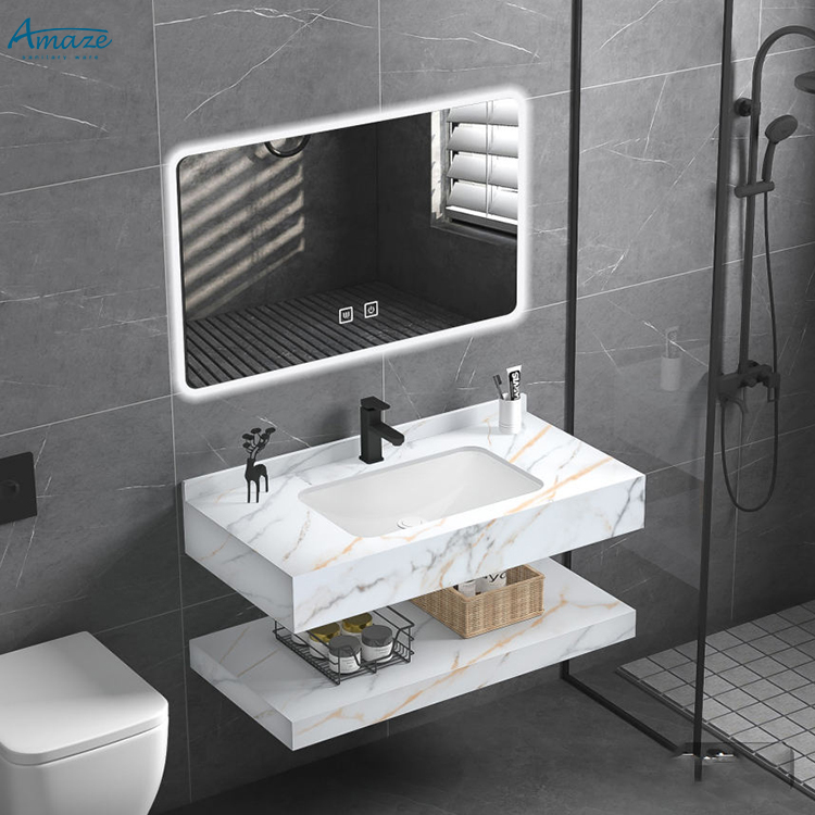 ตู้ห้องน้ำแบบแขวนผนังสองชั้น ท - Home Bathroom Cabinets บทวิจารณ์และราคา