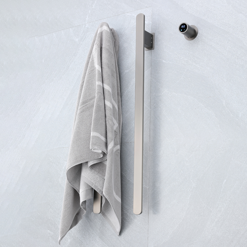 สไตล์ใหม่สีเทาห้องน้ําผ้าเช็ดต - Towel Warmer Electric บทวิจารณ์และราคา