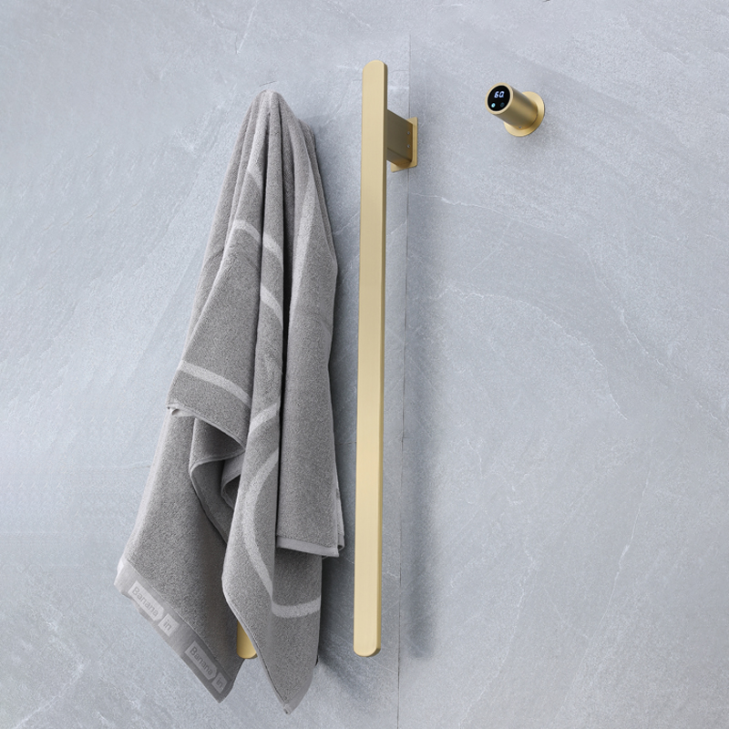 สไตล์ใหม่สีเทาห้องน้ําผ้าเช็ดต - Towel Warmer Electric บทวิจารณ์และราคา