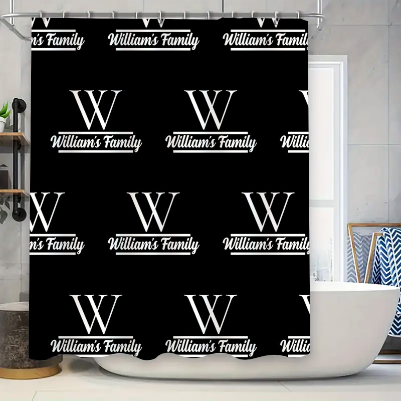 ปรับแต่งส่วนบุคคลผ้าม่านห้องน้ - Home Bathroom Name บทวิจารณ์และราคา