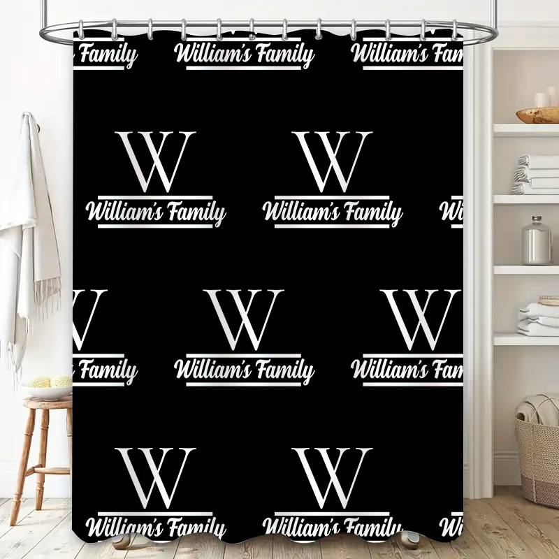 ปรับแต่งส่วนบุคคลผ้าม่านห้องน้ - Home Bathroom Name บทวิจารณ์และราคา