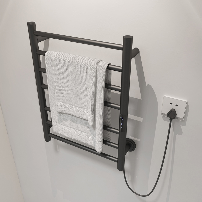 ราวแขวนผ้าเช็ดตัวไฟฟ้าสีดำ/ขาว - Towel Warmer Electric บทวิจารณ์และราคา