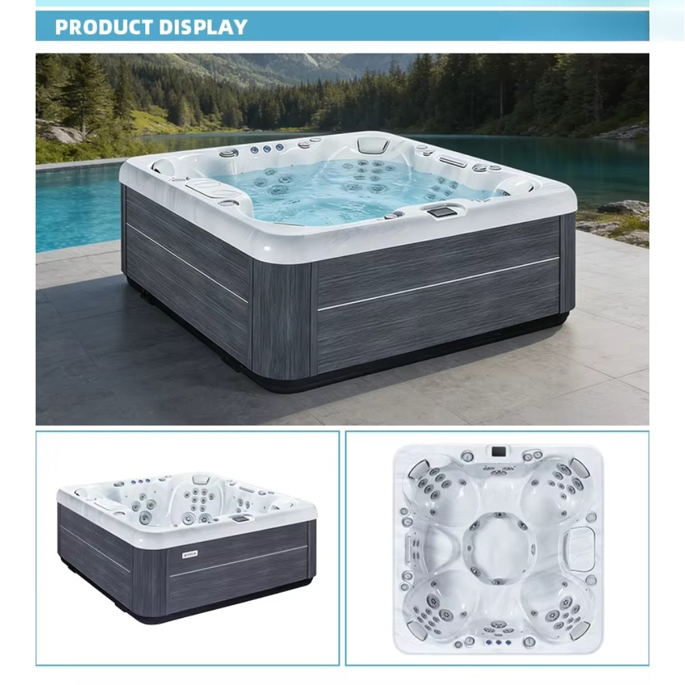 อ่างอาบน้ำวนนวดตัวแบบลอยตัวพร้ - Home Bathroom Spa บทวิจารณ์และราคา