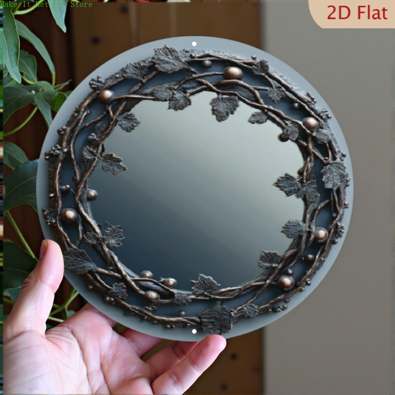 ป้ายห้องน้ำทรงกลมแบบแบน 2 มิติ - Home Bathroom Wall Art บทวิจารณ์และราคา