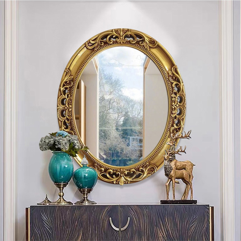 กระจกห้องน้ำทรงวงรีแบบยุโรปติด - Home Bathroom Mirror บทวิจารณ์และราคา